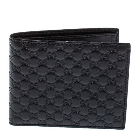 gucci small jackie bifold wallet|Gucci bifold wallet microguccissima black.